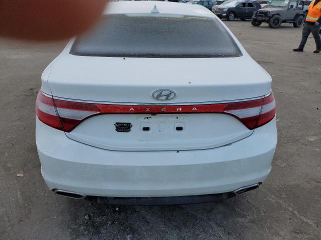 KMHFG4JG1FA469153 - 2015 HYUNDAI AZERA WHITE photo 6