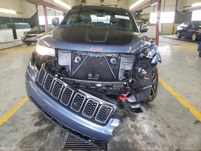 1C4RJFLG1LC361448 - 2020 JEEP GRAND CHER TRAILHAWK BLUE photo 5