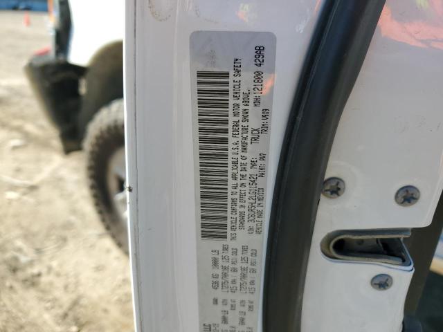 3C6UR5HL2LG115421 - 2020 RAM 2500 TRADESMAN WHITE photo 12