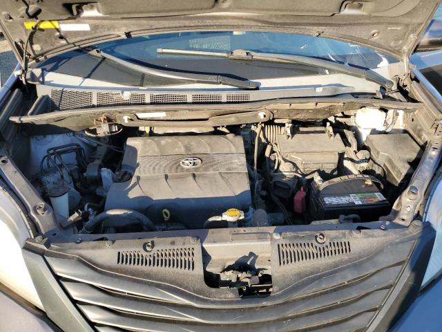 5TDDK3DC0ES072855 - 2014 TOYOTA SIENNA XLE 灰色 照片 12