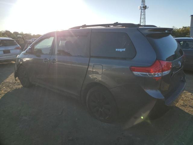 5TDDK3DC0ES072855 - 2014 TOYOTA SIENNA XLE 灰色 照片 2