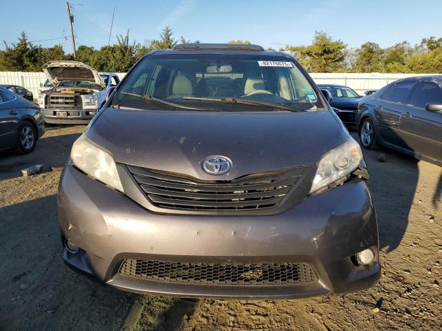 5TDDK3DC0ES072855 - 2014 TOYOTA SIENNA XLE 灰色 照片 5
