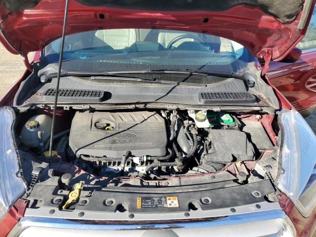 1FMCU9HD6JUA21700 - 2018 FORD ESCAPE SEL MAROON photo 12