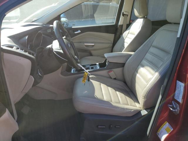 1FMCU9HD6JUA21700 - 2018 FORD ESCAPE SEL MAROON photo 7