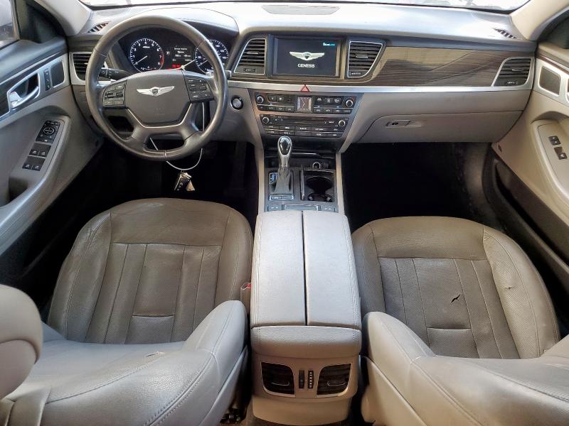 KMHGN4JE4FU084452 - 2015 HYUNDAI GENESIS 3.8L 白色 照片 8