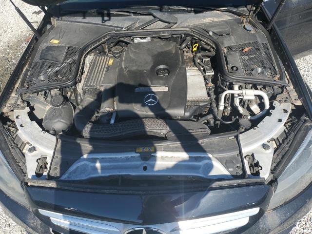 55SWF4KB7GU155198 - 2016 MERCEDES-BENZ C 300 4MATIC BLACK photo 11