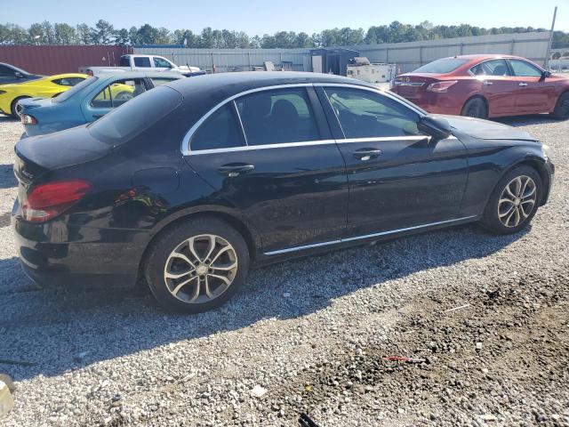 55SWF4KB7GU155198 - 2016 MERCEDES-BENZ C 300 4MATIC BLACK photo 3