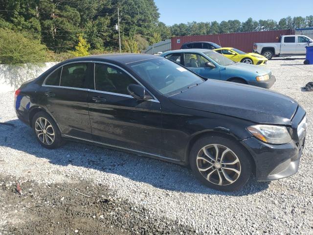 55SWF4KB7GU155198 - 2016 MERCEDES-BENZ C 300 4MATIC BLACK photo 4