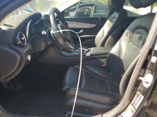 55SWF4KB7GU155198 - 2016 MERCEDES-BENZ C 300 4MATIC BLACK photo 7