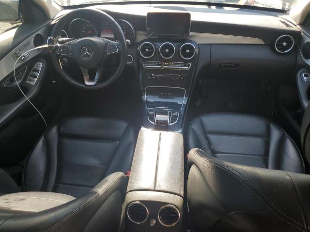 55SWF4KB7GU155198 - 2016 MERCEDES-BENZ C 300 4MATIC BLACK photo 8