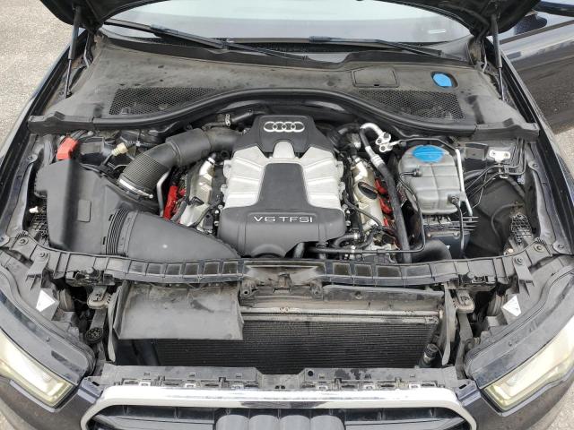 WAUGGAFCXCN151305 - 2012 AUDI A6 PREMIUM PLUS ლურჯი ფოტო 11