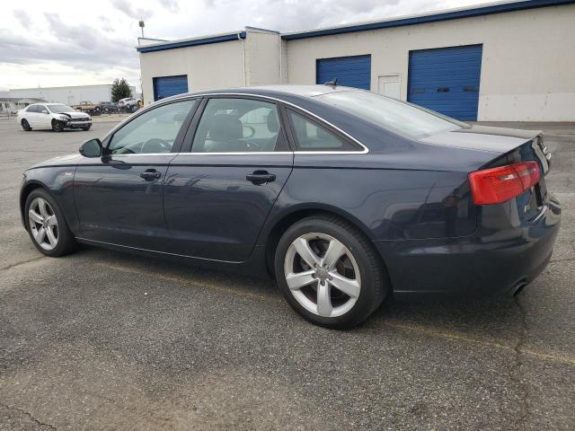 WAUGGAFCXCN151305 - 2012 AUDI A6 PREMIUM PLUS ლურჯი ფოტო 2