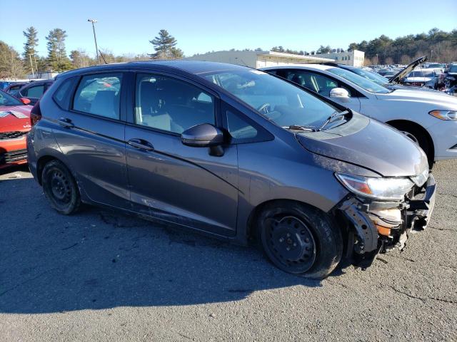 3HGGK5H43JM727307 - 2018 HONDA FIT LX GRAY photo 4