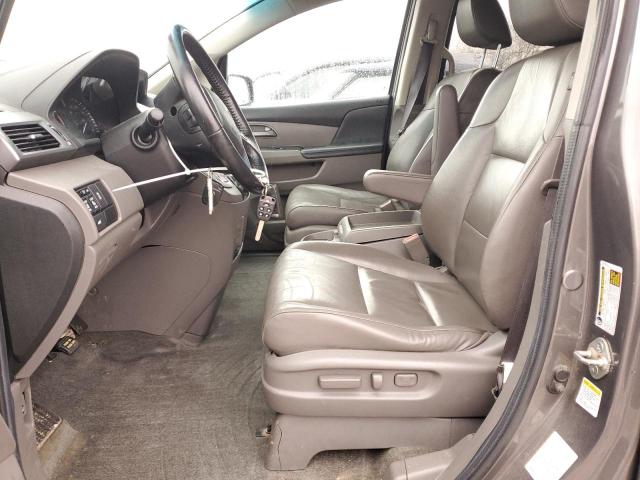 5FNRL5H66CB086201 - 2012 HONDA ODYSSEY EXL GRAY photo 7