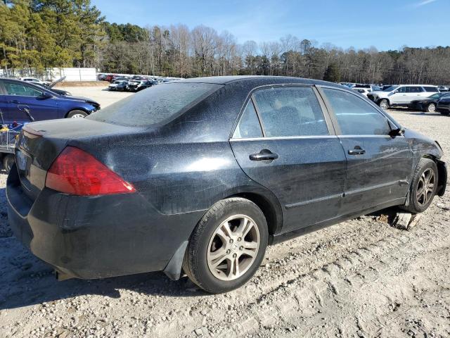 1HGCM56367A098909 - 2007 HONDA ACCORD SE BLACK photo 3