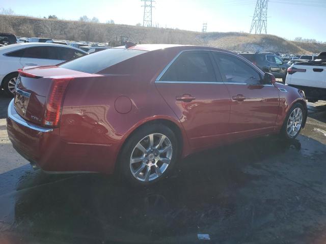 1G6DT57V890128574 - 2009 CADILLAC CTS HI FEATURE V6 RED photo 3