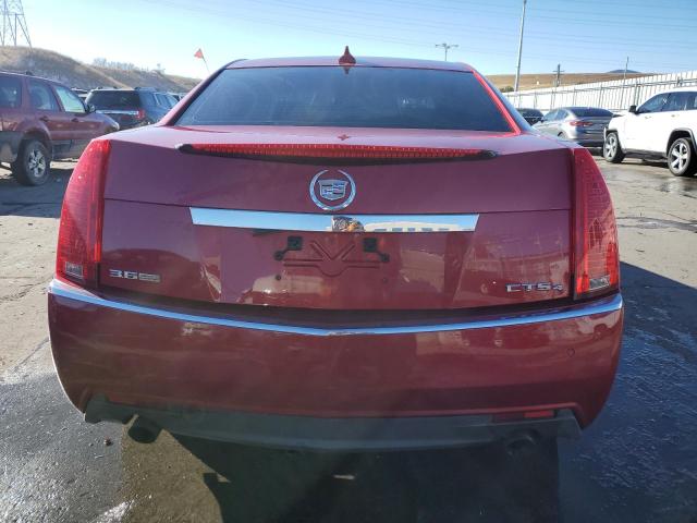 1G6DT57V890128574 - 2009 CADILLAC CTS HI FEATURE V6 RED photo 6