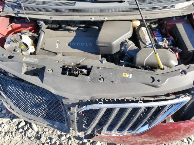 2LMDJ8JKXDBL23781 - 2013 LINCOLN MKX წითელი ფოტო 12