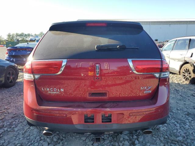 2LMDJ8JKXDBL23781 - 2013 LINCOLN MKX წითელი ფოტო 6