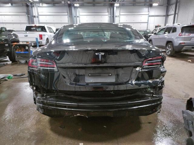 5YJSA1E56NF477217 - 2022 TESLA MODEL S BLACK photo 6