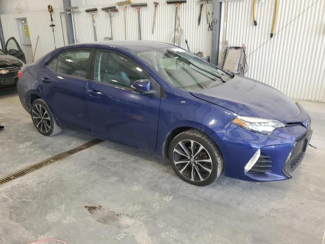 5YFBURHE2JP842427 - 2018 TOYOTA COROLLA L BLUE photo 4