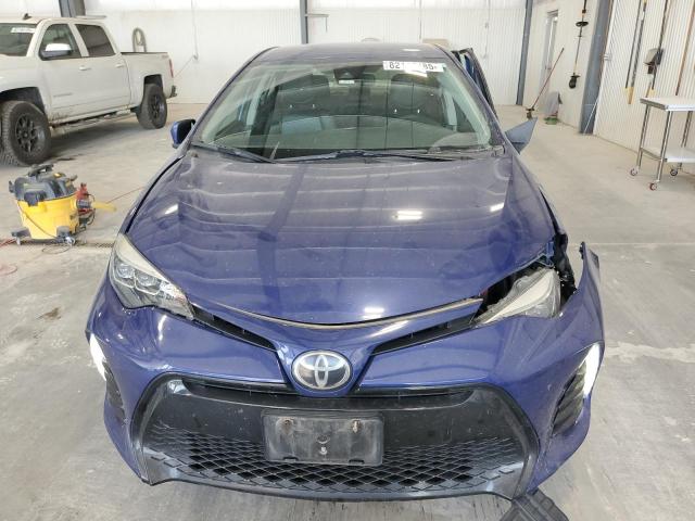 5YFBURHE2JP842427 - 2018 TOYOTA COROLLA L BLUE photo 5