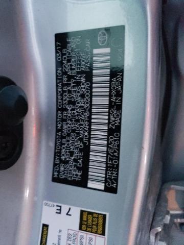 JTDKARFP8H3020070 - 2017 TOYOTA PRIUS PRIM 银色 照片 13