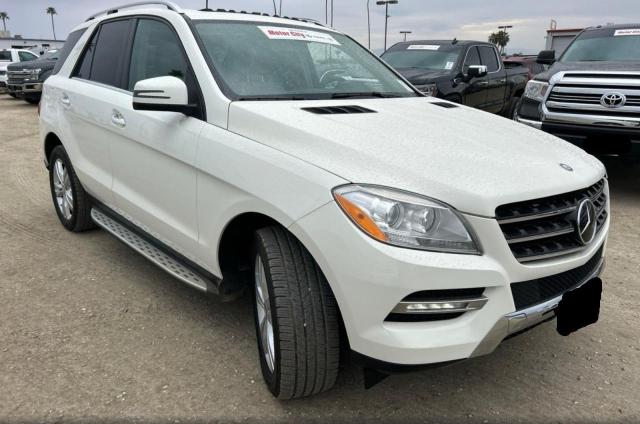 4JGDA5HB1DA198133 - 2013 MERCEDES-BENZ ML 350 4MATIC WHITE photo 1