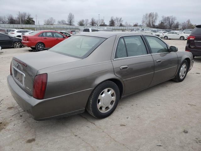 1G6KD54Y2YU198775 - 2000 CADILLAC DEVILLE GRAY photo 3