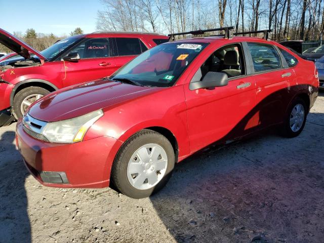1FAHP3EN8AW136479 - 2010 FORD FOCUS S RED photo 1