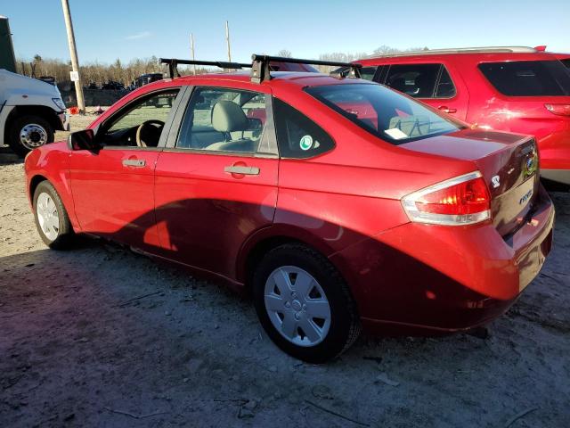 1FAHP3EN8AW136479 - 2010 FORD FOCUS S RED photo 2