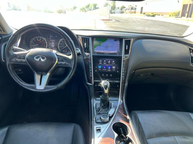 JN1EV7AR3JM441650 - 2018 INFINITI Q50 LUXE GRAY photo 9