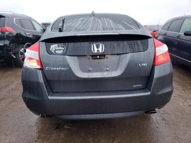 5J6TF2H54CL006792 - 2012 HONDA CROSSTOUR EXL GRAY photo 6