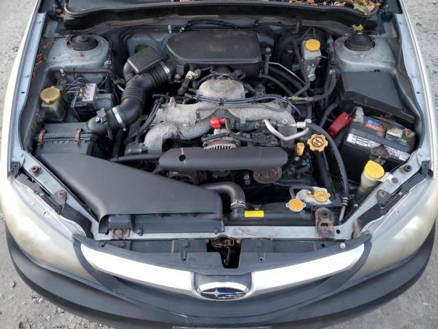 JF1GE6B69AH510232 - 2010 SUBARU IMPREZA 2.5I PREMIUM SILVER photo 11