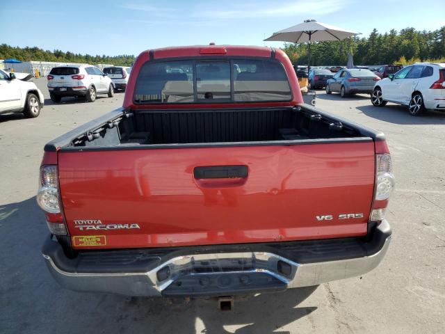 3TMLU4EN2AM042486 - 2010 TOYOTA TACOMA DOUBLE CAB 红色 照片 6