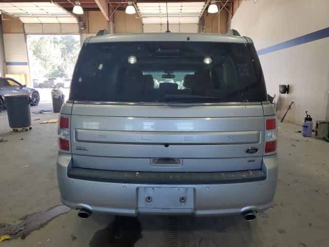 2FMHK6C88JBA14158 - 2018 FORD FLEX SEL SILVER photo 6
