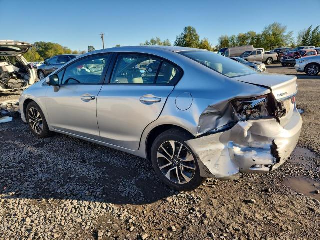 2HGFB2F91DH502279 - 2013 HONDA CIVIC EXL Серебристый фото 2