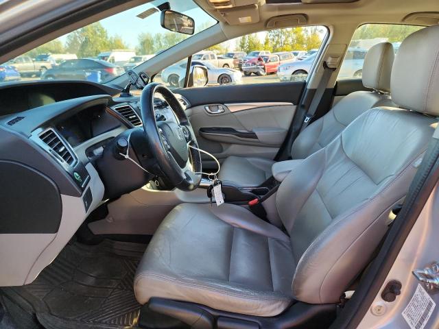 2HGFB2F91DH502279 - 2013 HONDA CIVIC EXL Серебристый фото 7