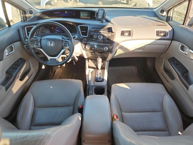 2HGFB2F91DH502279 - 2013 HONDA CIVIC EXL Серебристый фото 8