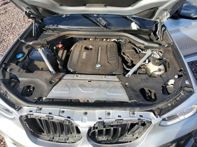 5UXTS3C52K0Z10542 - 2019 BMW X3 XDRIVEM40I SILVER photo 11