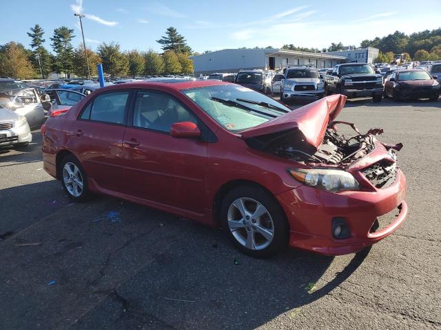 2T1BU4EE8CC766058 - 2012 TOYOTA COROLLA BASE RED photo 4