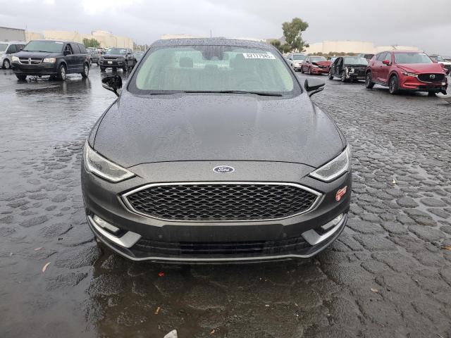 3FA6P0SU1HR277621 - 2017 FORD FUSION TITANIUM PHEV GRAY photo 5