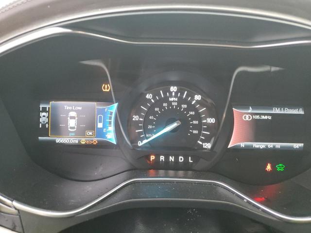 3FA6P0SU1HR277621 - 2017 FORD FUSION TITANIUM PHEV GRAY photo 9