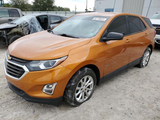 2GNAXHEV9J6103789 - 2018 CHEVROLET EQUINOX LS ORANGE photo 1