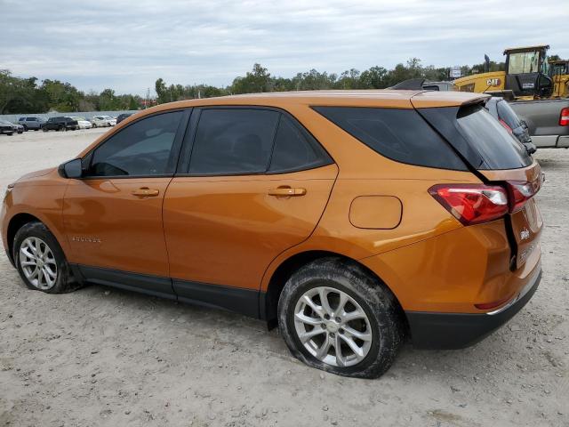 2GNAXHEV9J6103789 - 2018 CHEVROLET EQUINOX LS ORANGE photo 2