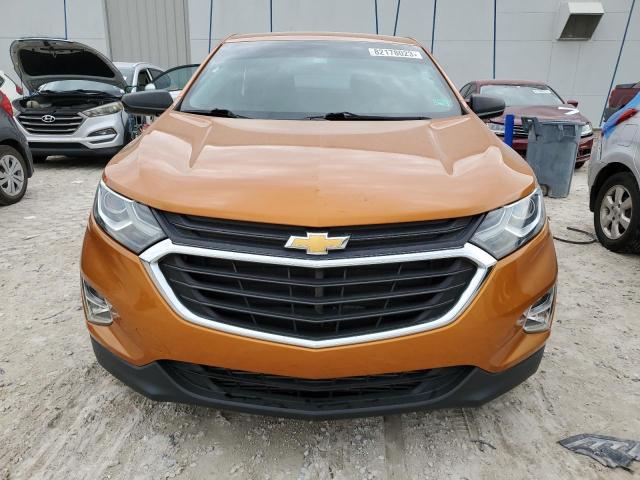 2GNAXHEV9J6103789 - 2018 CHEVROLET EQUINOX LS ORANGE photo 5