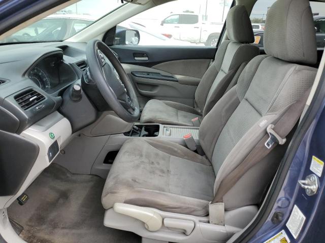 2HKRM4H55DH617499 - 2013 HONDA CR-V EX Көк фото 7