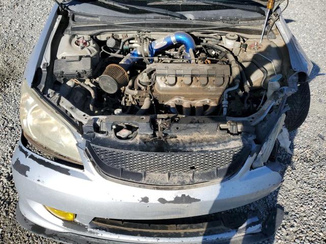1HGEM21144L041556 - 2004 HONDA CIVIC DX VP فضي صورة 11
