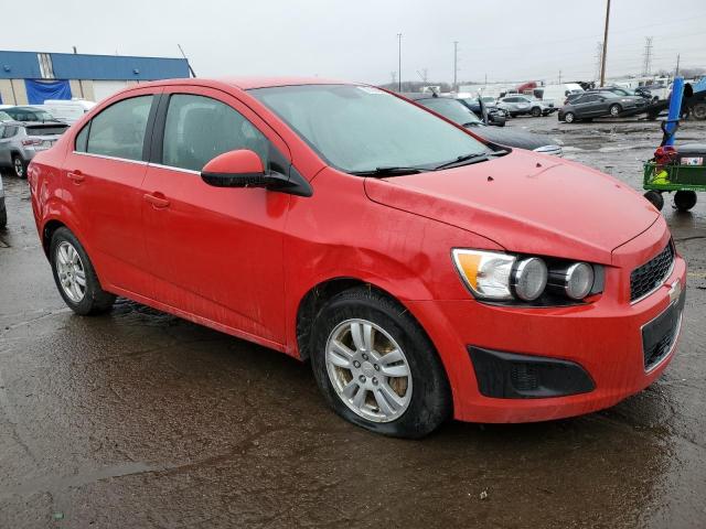 1G1JC5SB5D4142911 - 2013 CHEVROLET SONIC LT RED photo 4