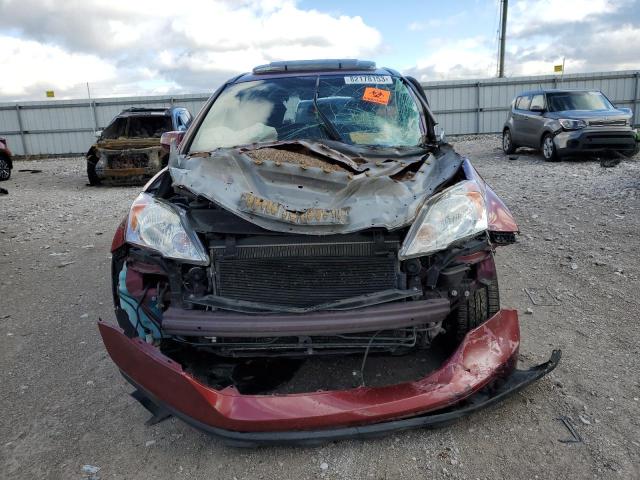 JHLRE48798C052631 - 2008 HONDA CR-V EXL RED photo 5